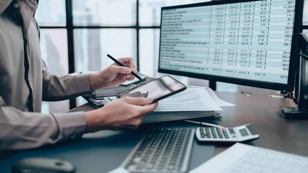 Cellphone internet banking mobile money transfer and trading for online shopping finance investment and cash Broker trader and manager spending credit payment for ecommerce from digital wallet